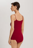 Cotton Seamless V-Neck Camisole | Red Dahlia 71601-2418