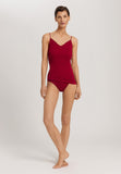 Cotton Seamless V-Neck Camisole | Red Dahlia 71601-2418