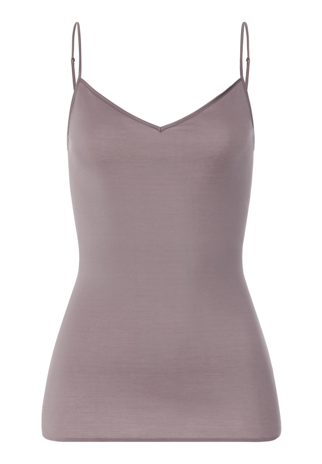 Cotton Seamless V-Neck Cotton Camisole | Stormy Rose 71601-2467
