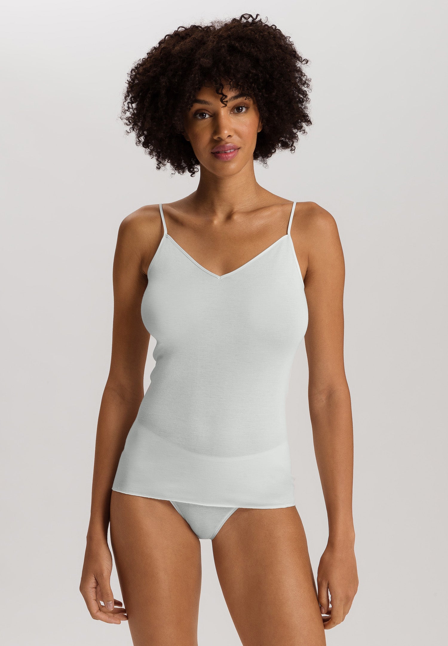 Cotton Seamless V-Neck Camisole | Vapor 71601-2534