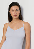 Cotton Seamless V-Neck Cotton Camisole | Blue Dove 71601-2581