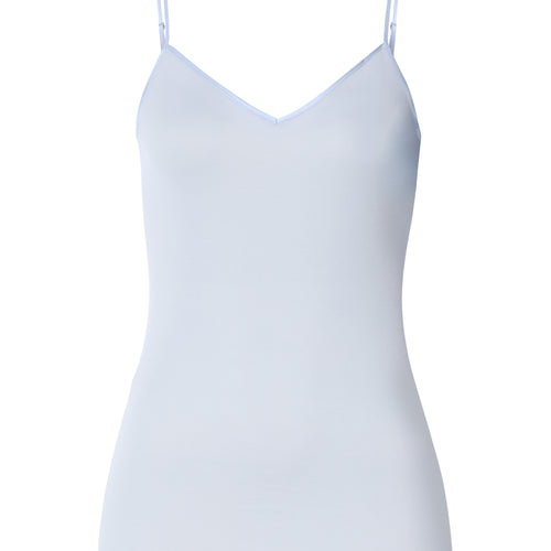 Cotton Seamless V-Neck Cotton Camisole | Blue Dove 71601-2581