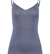 71601 Cotton Seamless V-Neck Camisole - 2656 Pigeon