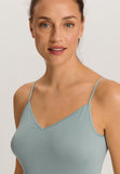 Cotton Seamless V-Neck Camisole | Tourmaline Blue 71601-2712