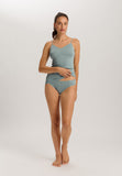 Cotton Seamless V-Neck Camisole | Tourmaline Blue 71601-2712