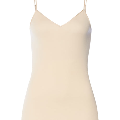 Cotton Seamless V-Neck Cotton Camisole | Summer Sand 71601-2811
