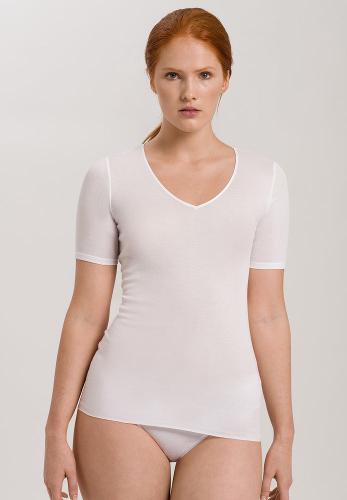 Cotton round neck top 7562 main image 0