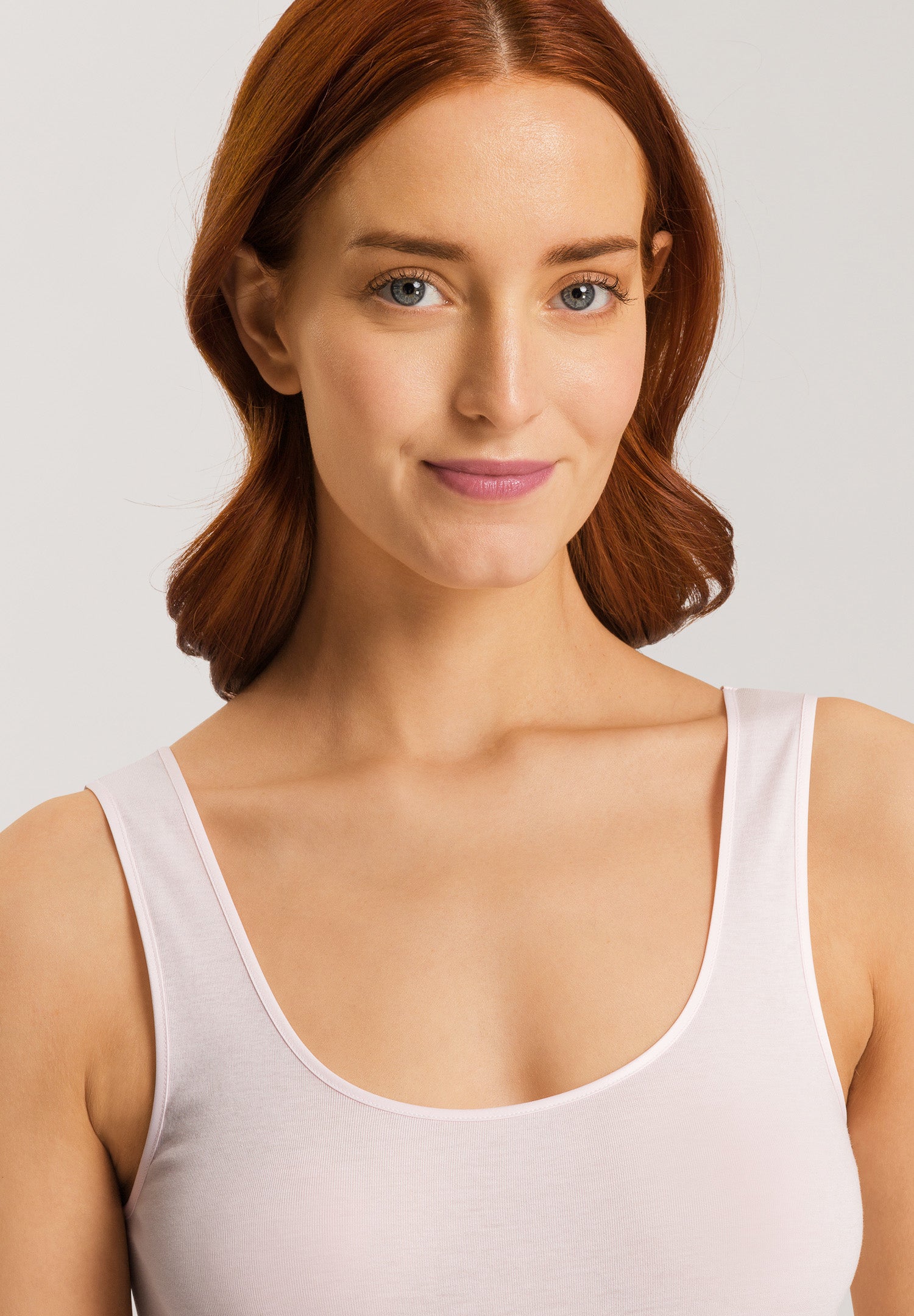 Cotton Seamless Round Neck Tank | Honeydew 71604-1347