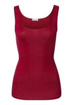 Cotton Seamless Round Neck Cotton Tank Top | Red Dahlia 71604-2418