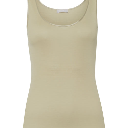 71604 Cotton Seamless Round Neck Tank - 2720 Moss Green