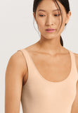 71604 Cotton Seamless Round Neck Tank - 274 Beige