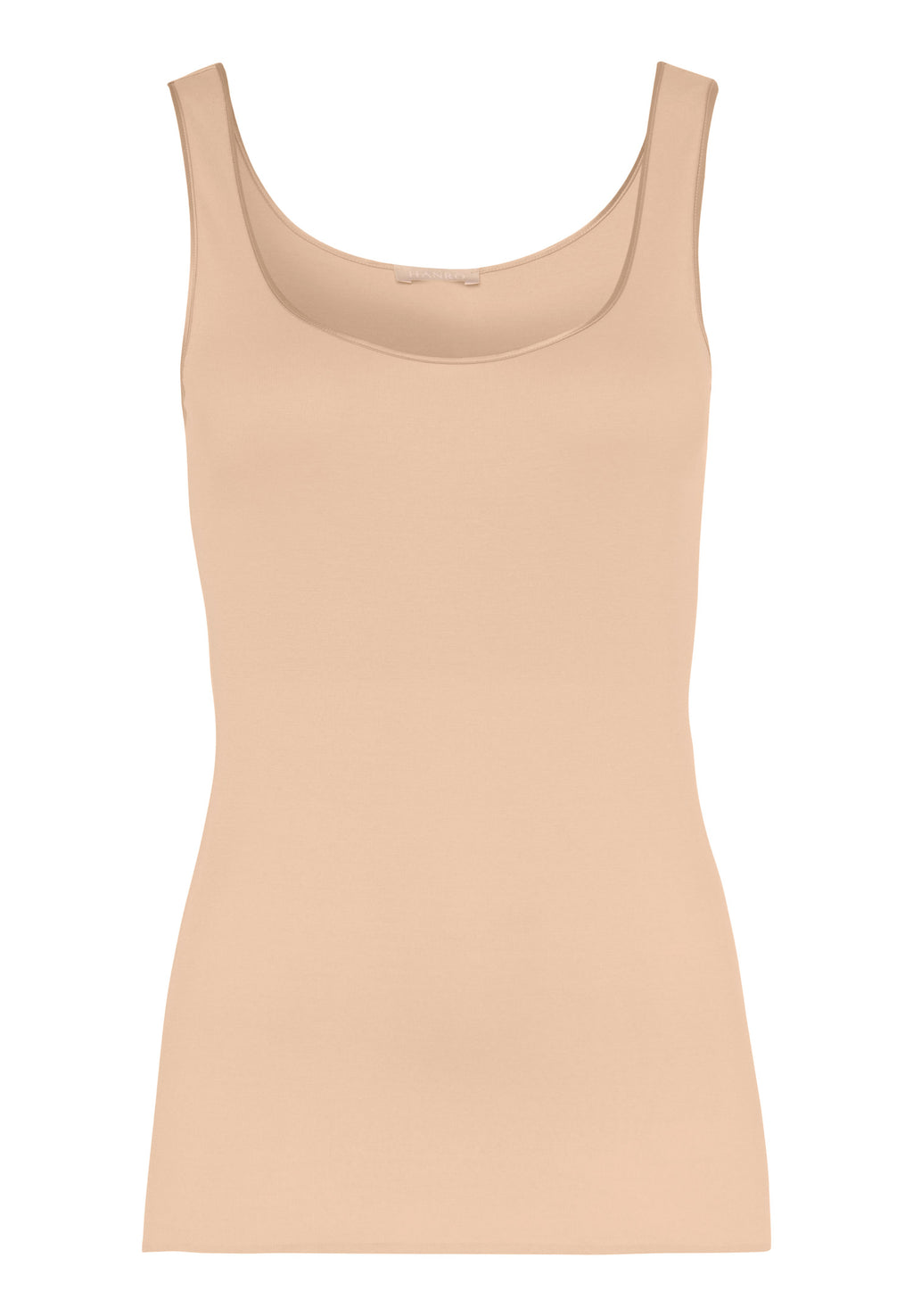 71604 Cotton Seamless Round Neck Tank - 274 Beige