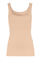 71604 Cotton Seamless Round Neck Tank - 274 Beige