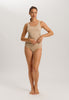 Cotton Seamless Round Neck Cotton Tank Top | Iced Cappuccino 71604-2846