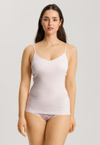 71605 Cotton Seamless Spaghetti Cami Padded - 1347 Honeydew