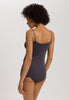 Cotton Seamless Spaghetti Cami Padded | Black Pearl 71605-2183