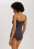 Cotton Seamless Spaghetti Cami Padded | Black Pearl 71605-2183