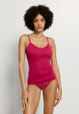 Cotton Seamless Padded Cotton Camisole | Light Sangria 71605-2465