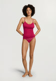 Cotton Seamless Padded Cotton Camisole | Light Sangria 71605-2465