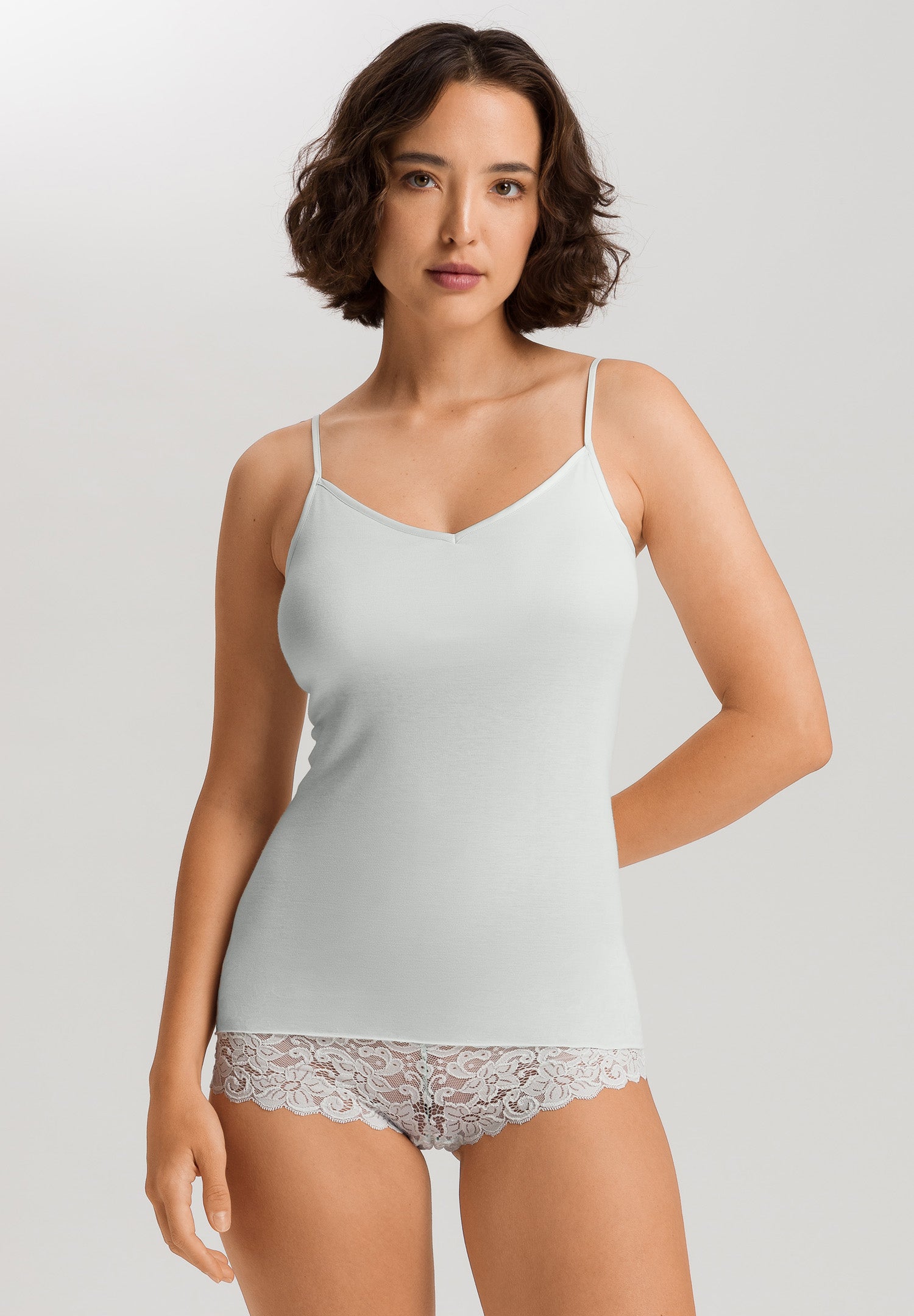 Cotton Seamless Spaghetti Cami Padded | Vapor 71605-2534