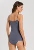 71605 Cotton Seamless Spaghetti Cami Padded - 2656 Pigeon