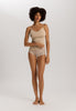 Cotton Seamless Spaghetti Cami Padded | Iced Cappuccino 71605-2846