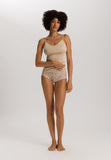 Cotton Seamless Spaghetti Cami Padded | Iced Cappuccino 71605-2846