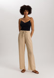 Cotton Seamless Cotton Camisole With Jewelry Strap | Black 71613-019
