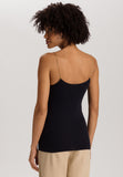 Cotton Seamless Cotton Camisole With Jewelry Strap | Black 71613-019