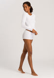 71620 Cotton Seamless L/Slv Shirt - 101 White