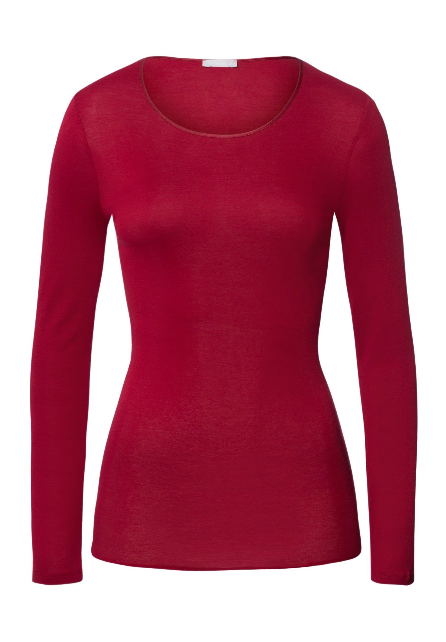 Cotton Seamless Cotton Knit Top | Red Dahlia 71620-2418