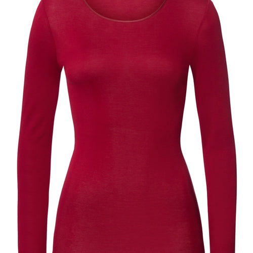 Cotton Seamless Cotton Knit Top | Red Dahlia 71620-2418