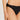 71624 Cotton Seamless High Cut Brief - 019 Black