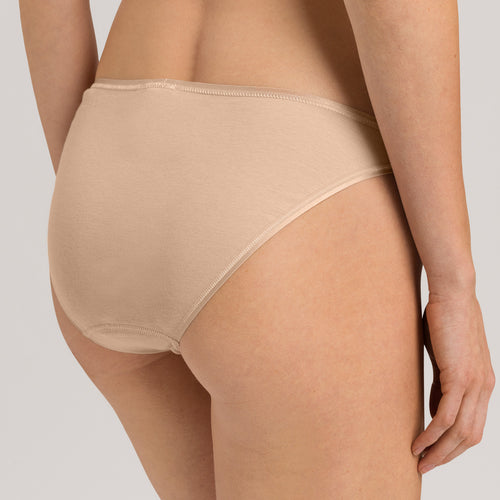 71624 Cotton Seamless High Cut Brief - 274 Beige