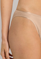 71624 Cotton Seamless High Cut Brief - 274 Beige