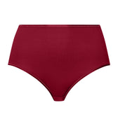 Cotton Seamless Full Brief | Red Dahlia 71625-2418