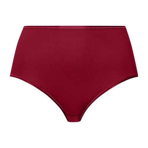 Cotton Seamless Full Brief | Red Dahlia 71625-2418