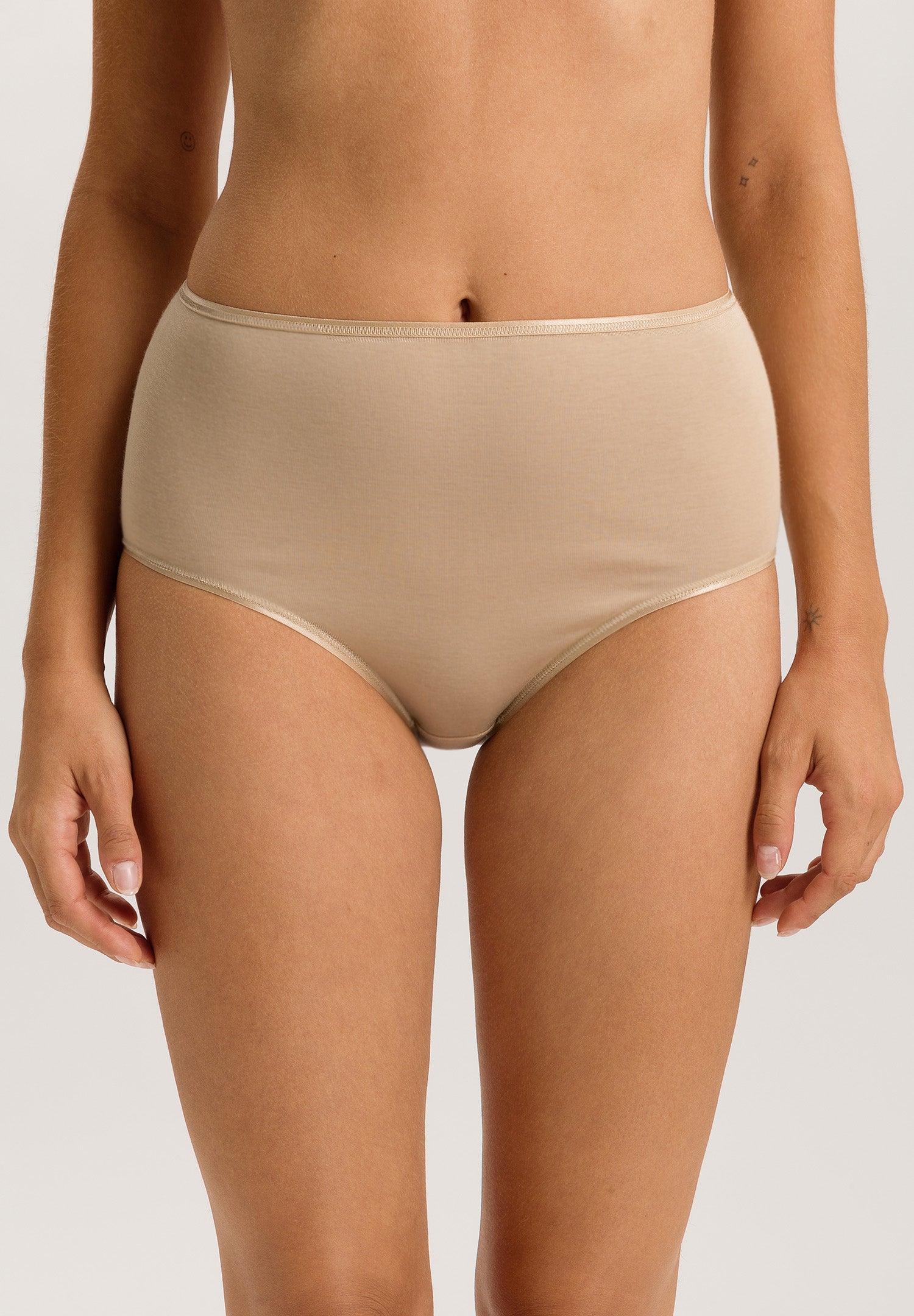 Cotton Seamless Full Brief | Iced Cappuccino 71625-2846