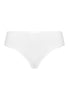 71626 Cotton Seamless Full High Cut Brief - 101 White
