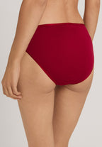 Cotton Seamless Hi Cut Brief | Red Dahlia 71626-2418