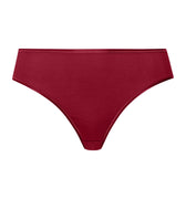 Cotton Seamless Hi Cut Brief | Red Dahlia 71626-2418