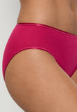 Cotton Seamless Cotton High Cut Full Brief | Light Sangria 71626-2465