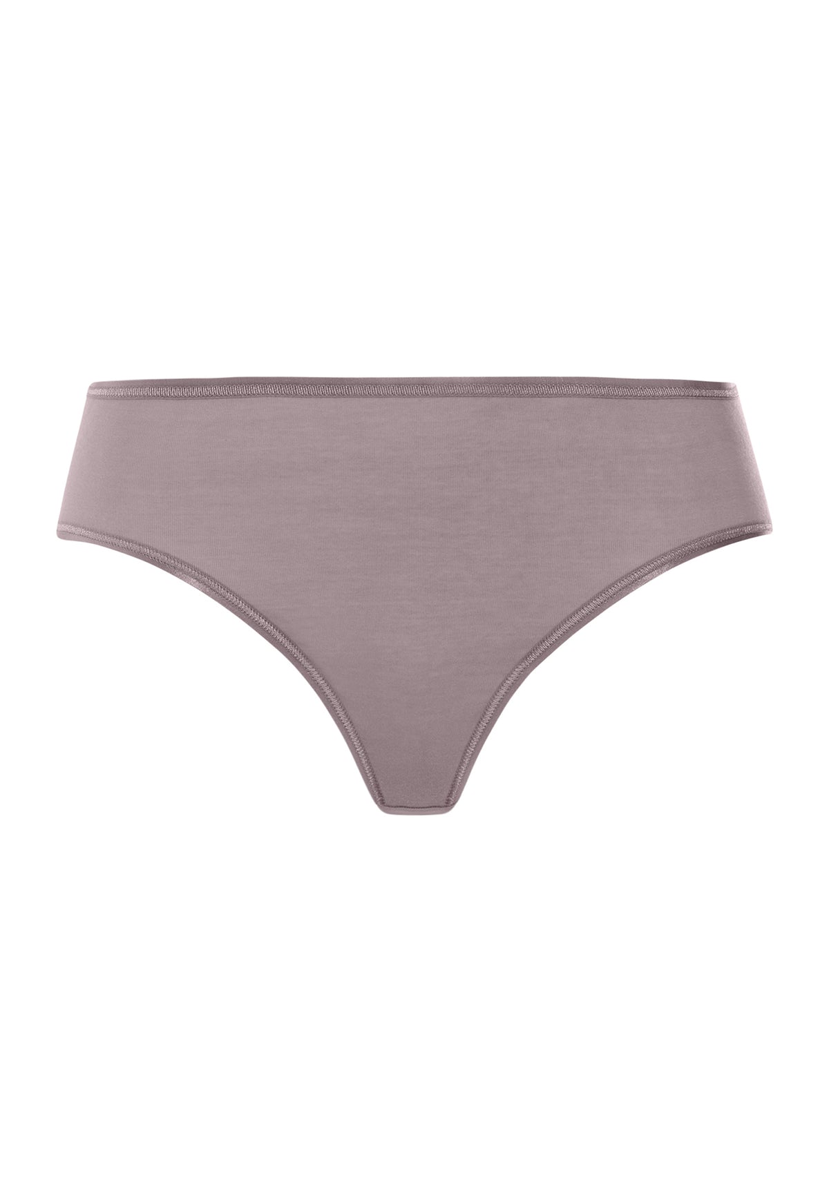 Cotton Seamless Cotton High Cut Full Brief | Stormy Rose 71626-2467