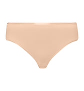 71626 Cotton Seamless Full High Cut Brief - 274 Beige