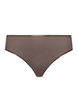 71626 Cotton Seamless Full High Cut Brief - 2756 Stonewash