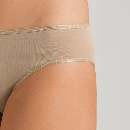 Cotton Seamless Hi Cut Brief | Iced Cappuccino 71626-2846