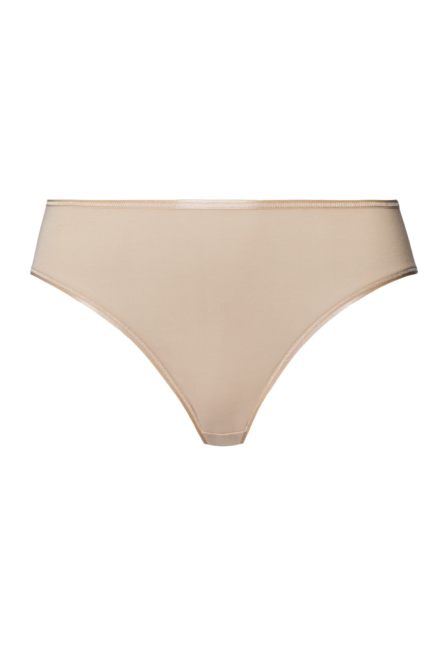 Cotton Seamless Hi Cut Brief | Iced Cappuccino 71626-2846