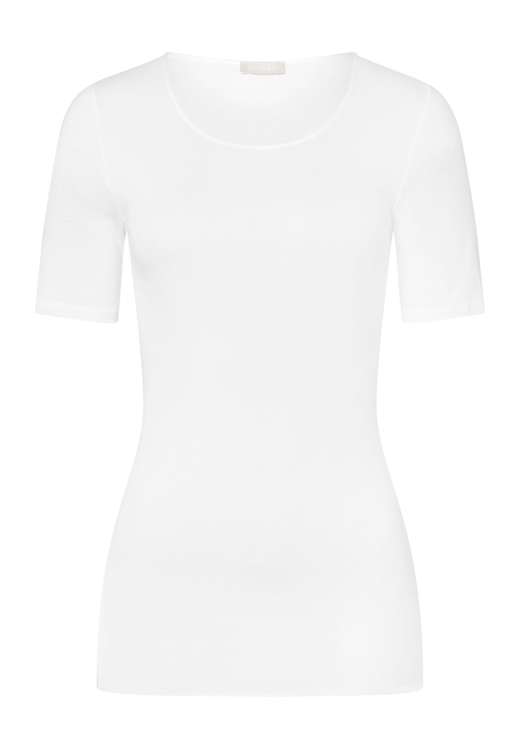 71630 Cotton Seamless Short Sleeve Shirt - 101 White