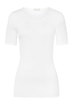 71630 Cotton Seamless Short Sleeve Shirt - 101 White