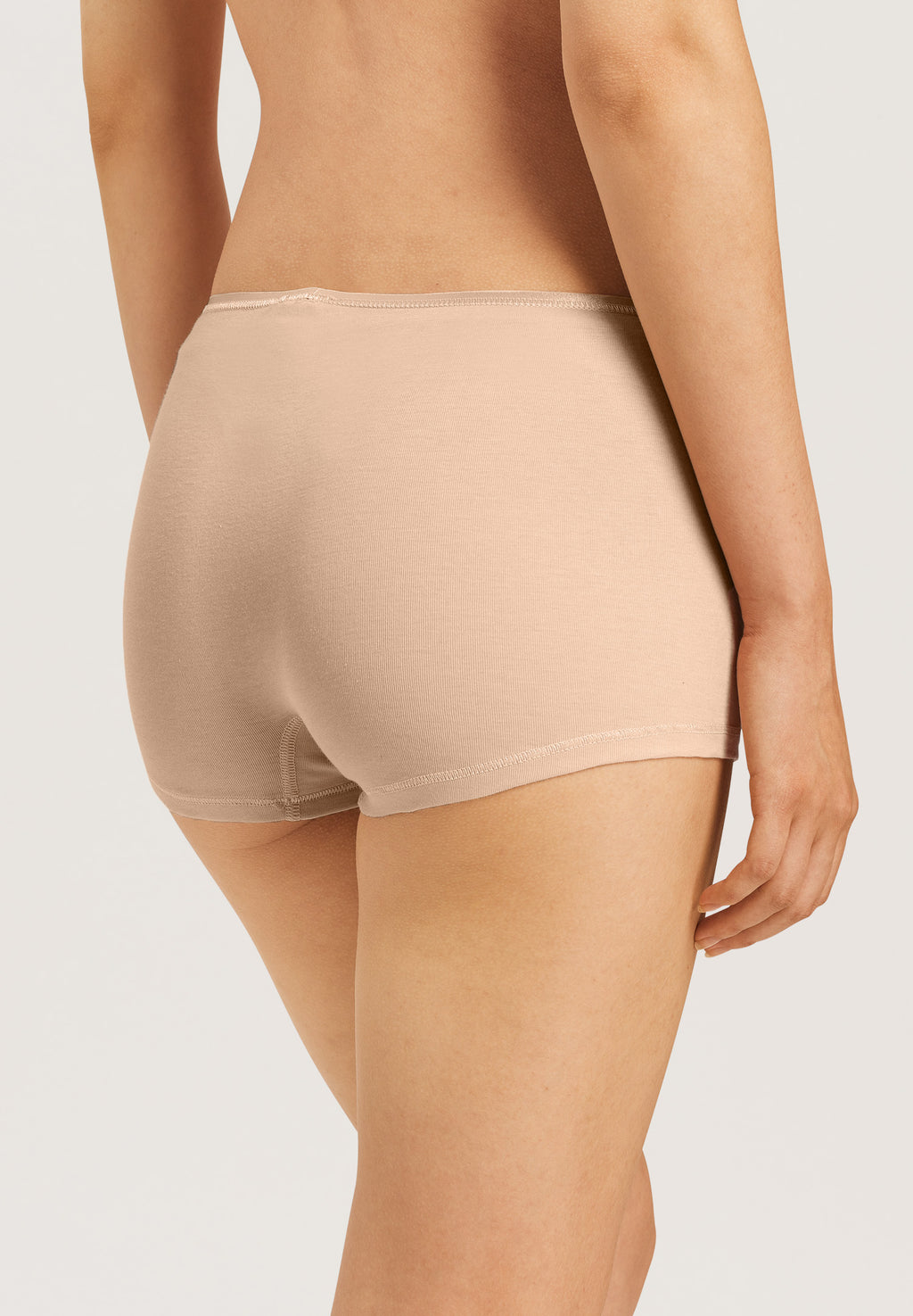 71631 Cotton Seamless Boyleg - 274 Beige